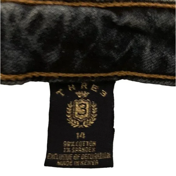 Thre3 Clothing Co Bootcut Leg Jeans Women's Size 14 Blue Mid Rise - Picture 4 of 5